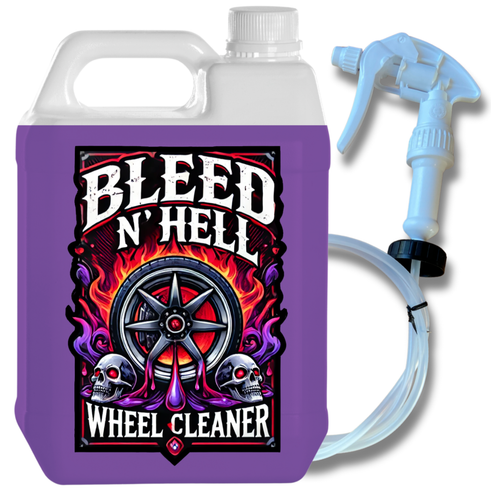 BleedNhell Iron Contamination Fallout Remover Alloy Wheel Cleaner Safe, Bleeding - Picture 1 of 10