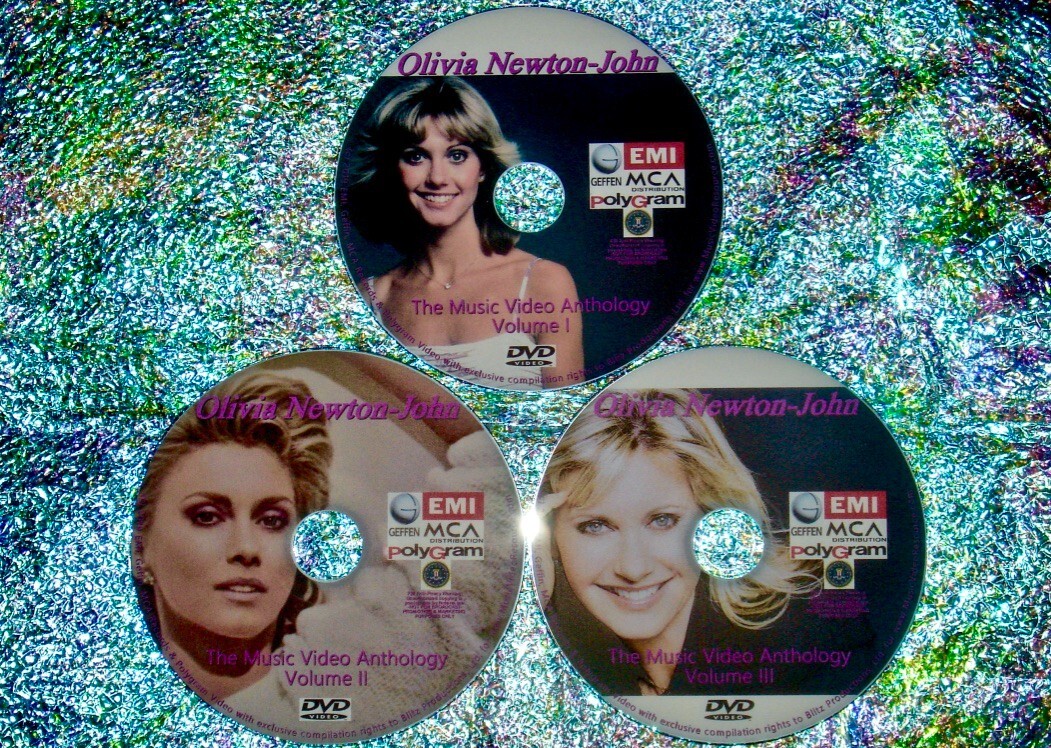 Olivia Newton-John Music Video Anthology 1978-2019 3 DVD Set