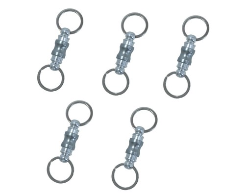 Titanium Quick Release Keychain Retractable Key Chain Detachable Keychain Clip - Picture 30 of 31