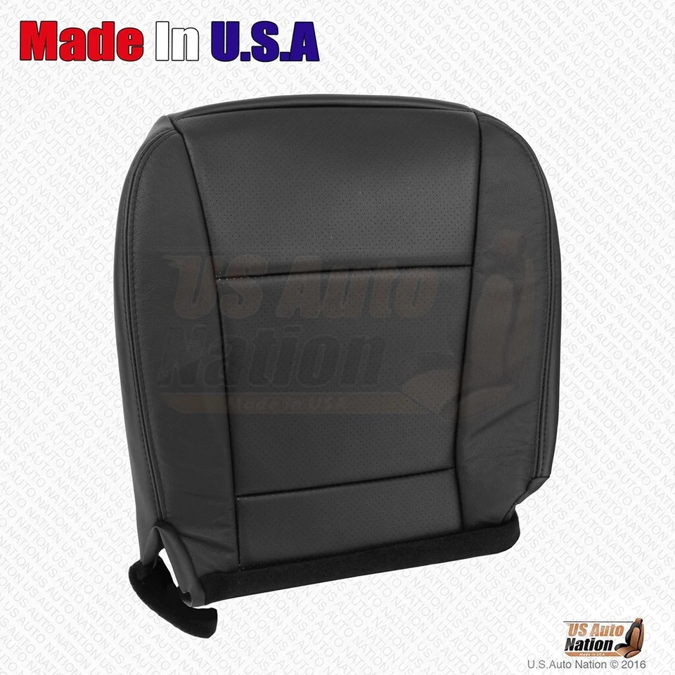 Ford Explorer Sport Trac 2009 2010 fondo de conductor y pasajero cubierta de cuero negro Foto 3 de 4