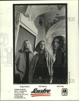アート・デザイン・音楽 The Breaks Stylin and Profilin 1982-1990 1996 Press Photo Members of the rock music group Lustre