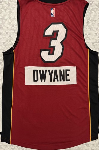 Adidas NBA Miami Heat Dwyane Wade 2014 Christmas Day Basketball Jersey - Picture 2 of 9