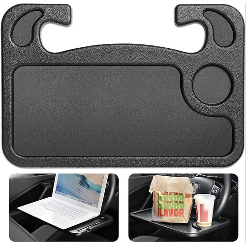 Car Steering Wheel Food Tray for Eating Multi-Functional Table Stand Car Desk - Afbeelding 11 van 14