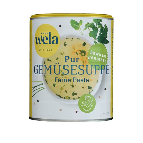 WELA Zuppa di Verdure "Pur" Pasta 1/1 Vegan Senza Glutine Senza Lattosio - Foto 1 di 2