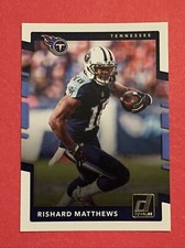 2017 Panini Donruss Football #165 Rishard Matthews - Tennessee Titans