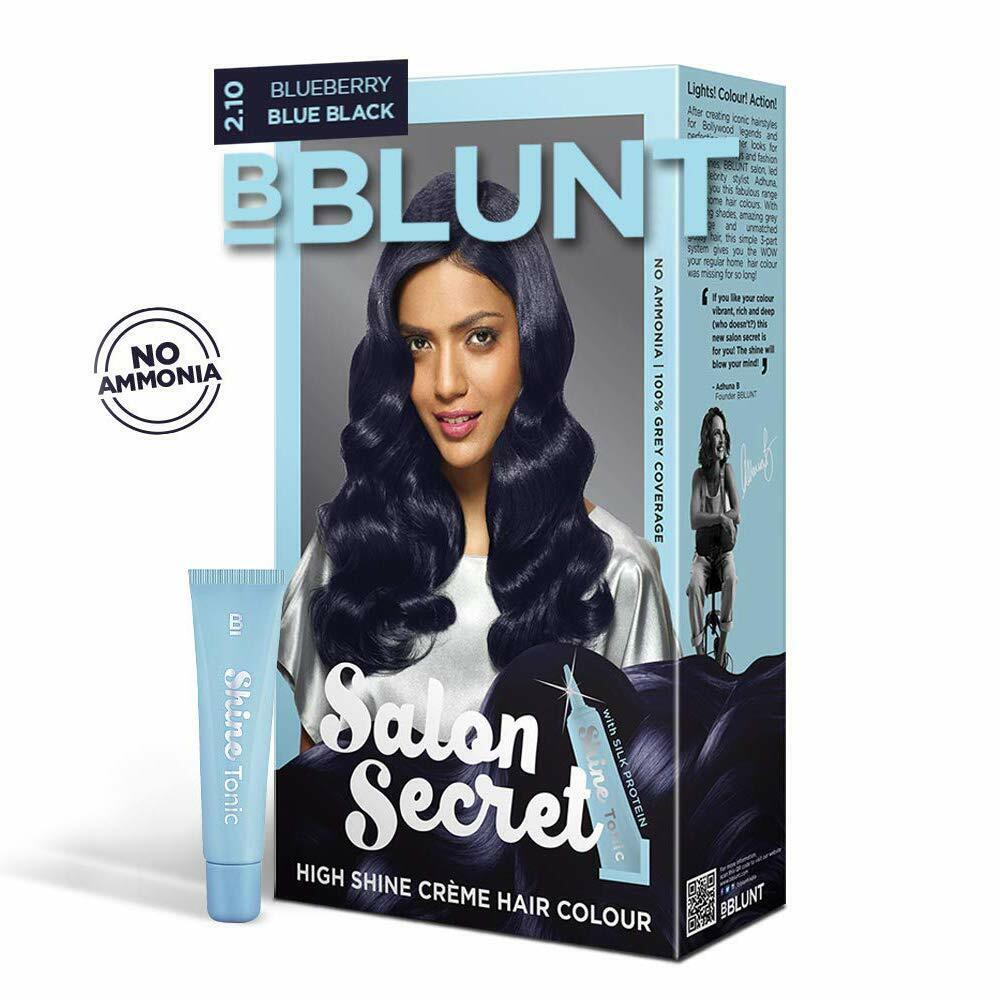 BBLUNT Salon Secret Hair Colour Blueberry Blue Black , 100g +Shine Tonic 8ml | eBay BBLUNT Salon Secret Hair Colour Blueberry Blue Black , 100g +Shine Tonic 8ml | eBay
