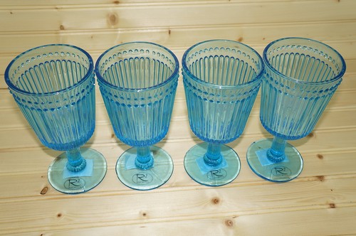 Copas Zrike Opulence azul (4) 7 1/8" de alto - Imagen 6 de 7