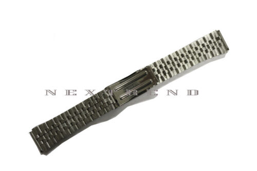 High Quality Stainless Steel Bracelet Deployment Watch Band Metal Strap 18mm20mm - Picture 2 of 4