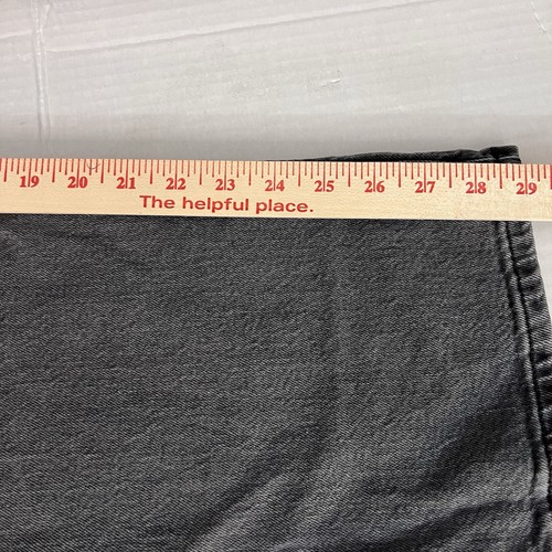 Pantalones de mezclilla Aeropostale para mujer talla 14 tiro alto holgados lavado claro negro/gris - Imagen 11 de 12