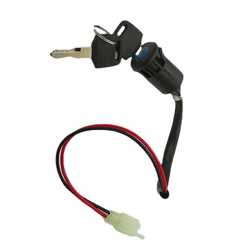Ignition Key Switch 2 Wire Position For Electric Scooter E-Bike Lock+Key - Bild 1 von 20