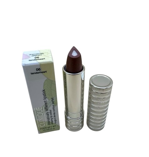 Lápiz labial Clinique dramáticamente diferente 06 Tenderheart .10 oz tamaño completo nuevo - Imagen 2 de 6