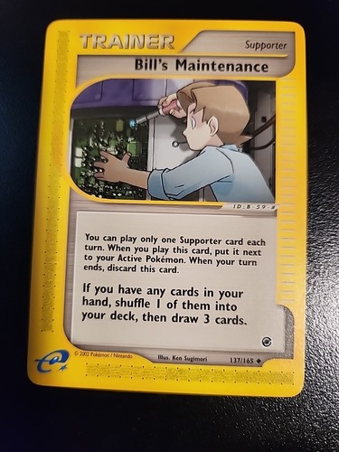 Pokémon Expedition Series Trainer Cards - Copycat - Potion - Bill's Maintanence - Picture 4 of 6