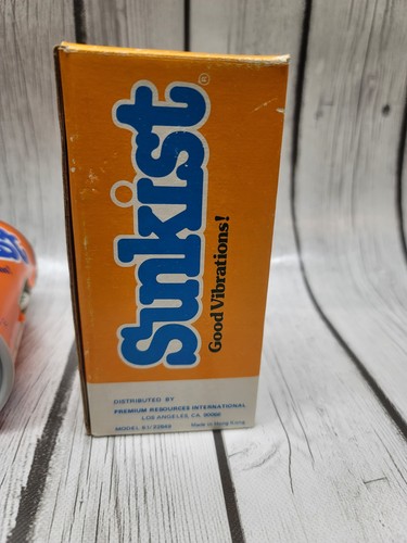 Vintage SUNKIST AM Can RADIO Orange SODA POP Advertising Collectible Rare New - Picture 12 of 12