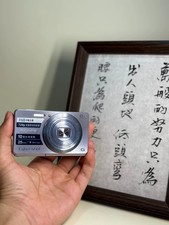Sony Cyber-shot DSC-W690 16.1MP CCD Vintage Digital Camera Silver - 100 Working