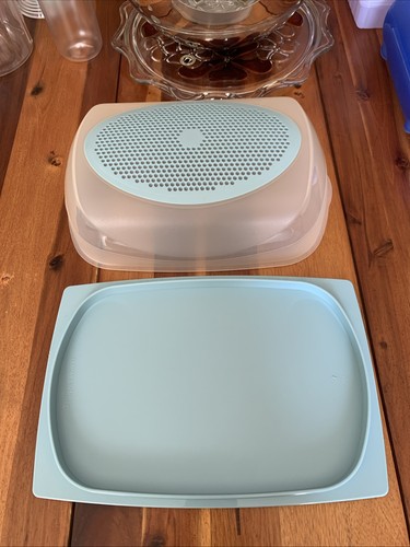 Tupperware Käsemax  Groß,Käseglocke,Kondensplus,Rechteckig,30cm.Lx21cm.Bx9cm.H - Bild 6 von 24