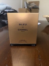 CHANEL Bleu De CHANEL Parfum for Men 3.4 Oz Limited Edition (Open Box Never Used