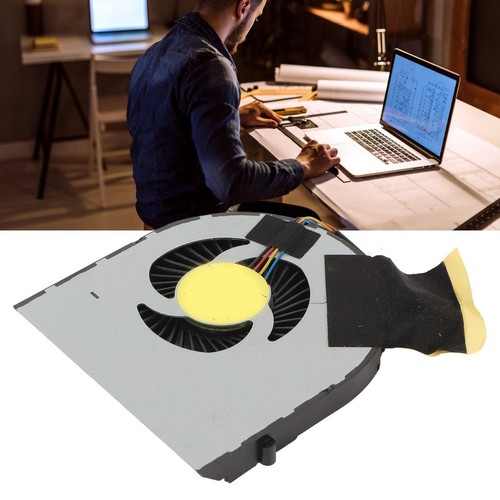 Laptop CPU Cooling Fan 4 Pin Improve Laptop Efficiency Replacement CPU Coolin FY - Afbeelding 18 van 22