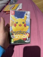 Pokemon Lets Go Pikachu Nintendo Switch Game Brand New Sealed