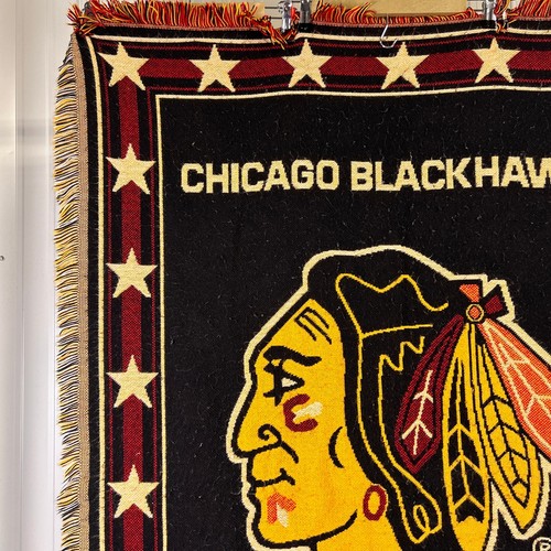 Chicago Blackhawks NHL Vintage The Northwest Company Überwurf Decke Wandteppich - Bild 2 von 6