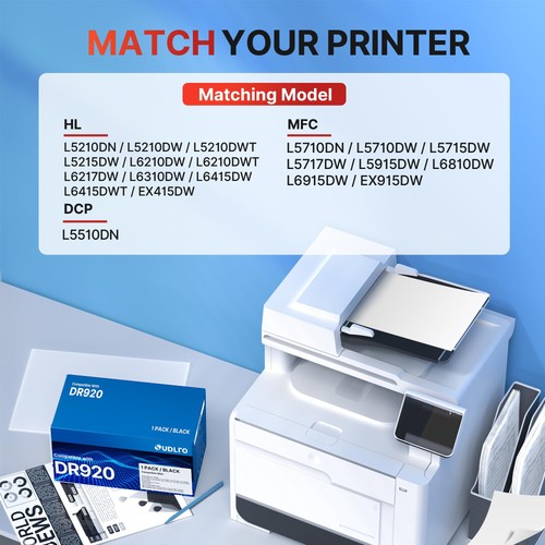 DR920 Drum Unit DR920 Replacement for Drum DR920 DR-920 to Compatible with HL... - Picture 2 of 8