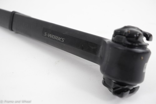 Specialized S-Works D-Shape carbon seat post 350x25mm offset alloy rails Shiv - Picture 6 of 6