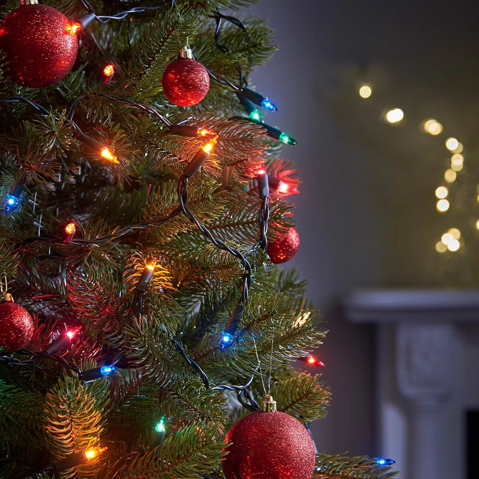 Traditional Filament Christmas Tree Vintage Retro Style LED String Fairy Lights