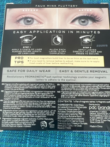 Eylure Luxe Pro Magnetic 10 Magnets Dramatic False Lashes - Picture 5 of 5