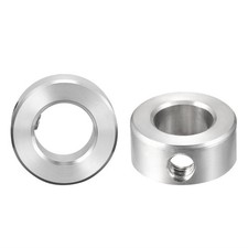 2Pcs Drill Stop 3/4" I.D. Stainless Steel for Set Screws Bits Depth Holder