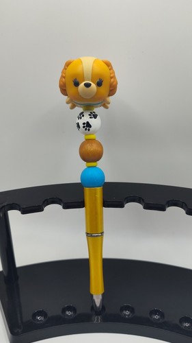 Doorables or Tsum Tsum Handmade Beaded Pen Silicone Glass or Plastic Beads - Picture 34 of 58