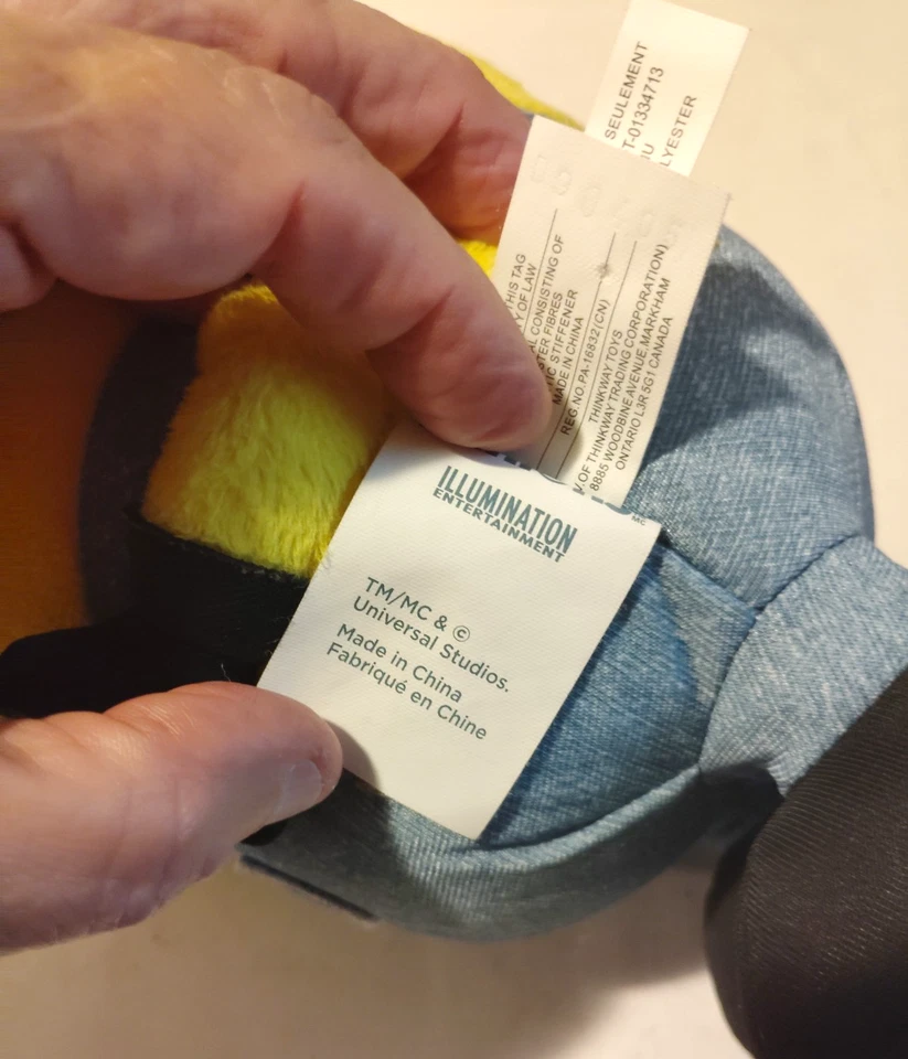 MINION Bob Despicable Me Muñeca 9 pulgadas Juguetes Thinkway de Peluche Foto 2 de 4