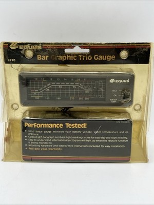Rare 80s Bar Graph Trans AM KNIGHT RIDER KITT Console Gauge K2000 ELECTRONICS 