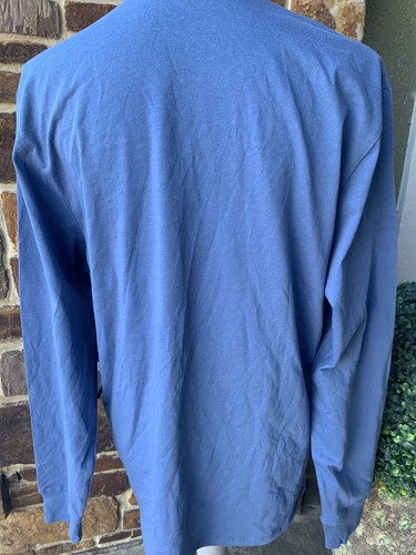 NWT '47 Buffalo Bills Cadet Blue Long Sleeve Shirt - Blue/Red Size Large - Picture 19 of 24