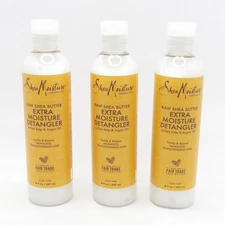 SheaMoisture Extra Moisture Detangler Raw Shea Butter (8oz / 237g) Pack of 3