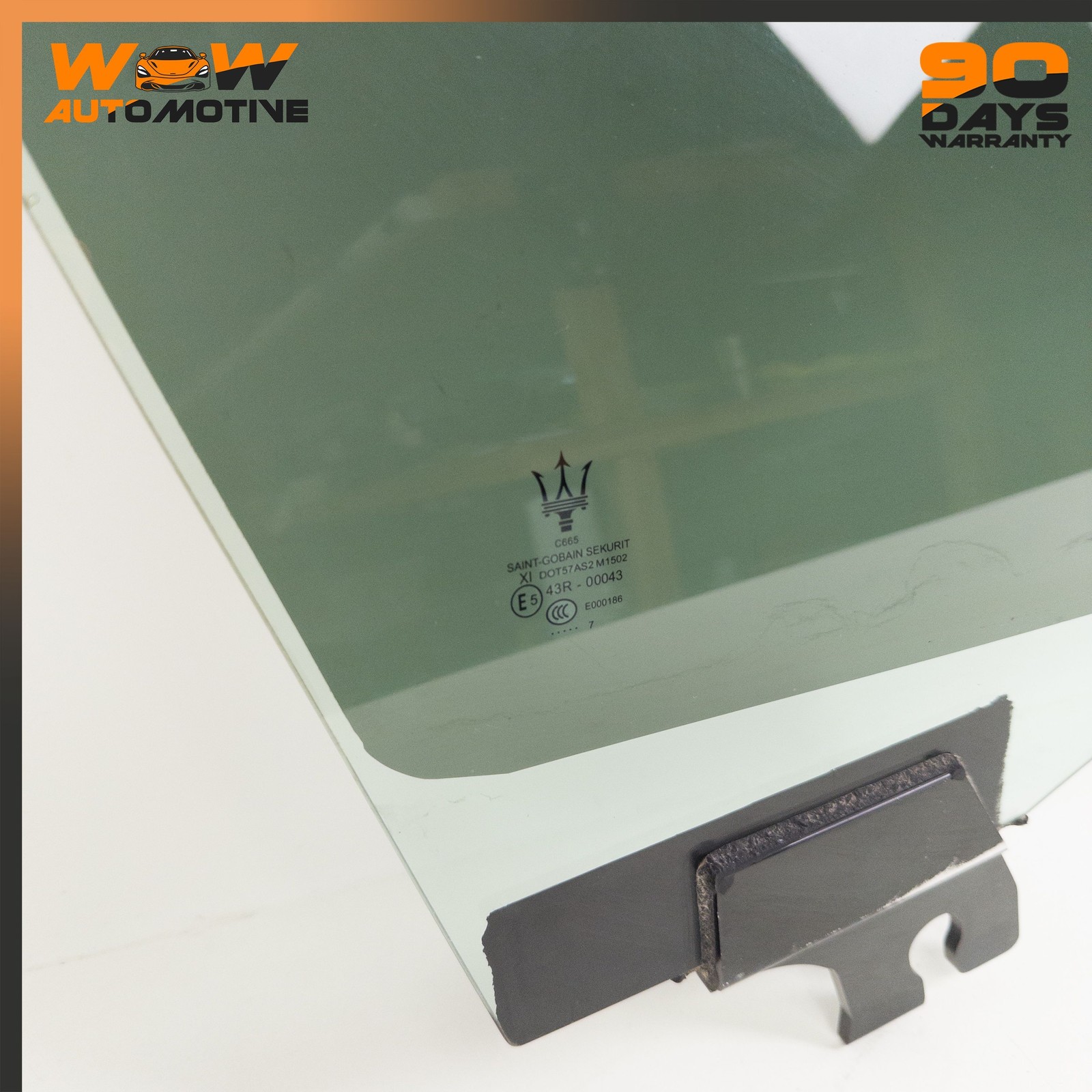 13-19 MASERATI GHIBLI FRONT RIGHT PASSENGER SIDE DOOR WINDOW AUTO GLASS OEM