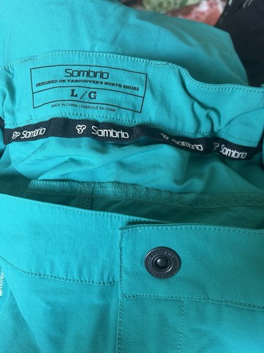 END OF SUMMER SALE! Women’s Sombrio V’al Mountain Bike Cycling Shorts Teal L - Picture 14 of 17