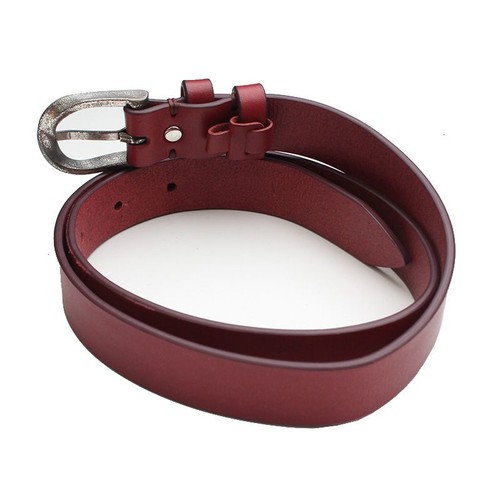 Ceinture en cuir bordeaux économies Iro 12345 125212975