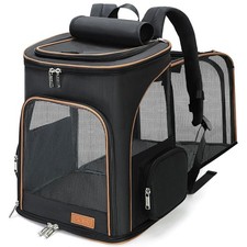 Lekereise Cat Backpack Carrier for Small Dogs and Medium Cat Puppy Kitten Bun...