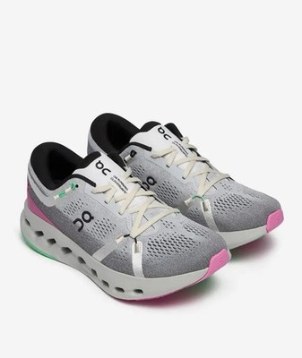 On Cloud Cloudsurfer 2 Running Shoes White Mineral Men's Size 11.5 3MF10120981