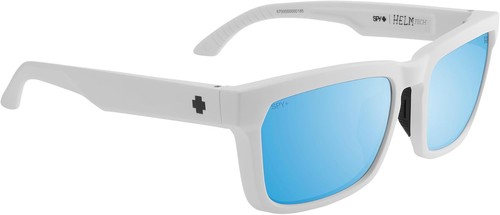 Spy Sunglasses Helm Tech Matte White w/Happy Boost Polar Ice Blue 6700000000185 - Picture 5 of 6