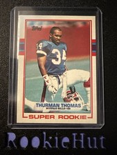 1989 Topps #45 Thurman Thomas Super Rookie RH8