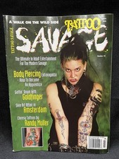 Tattoo SAVAGE Magazine - Number 15, February/March 1997 - Tattoo Magazine