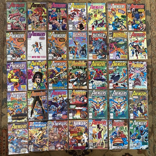 Avengers Vintage Marvel Comics Konvolut 35 Hefte Sammlung 80er 90er Thor