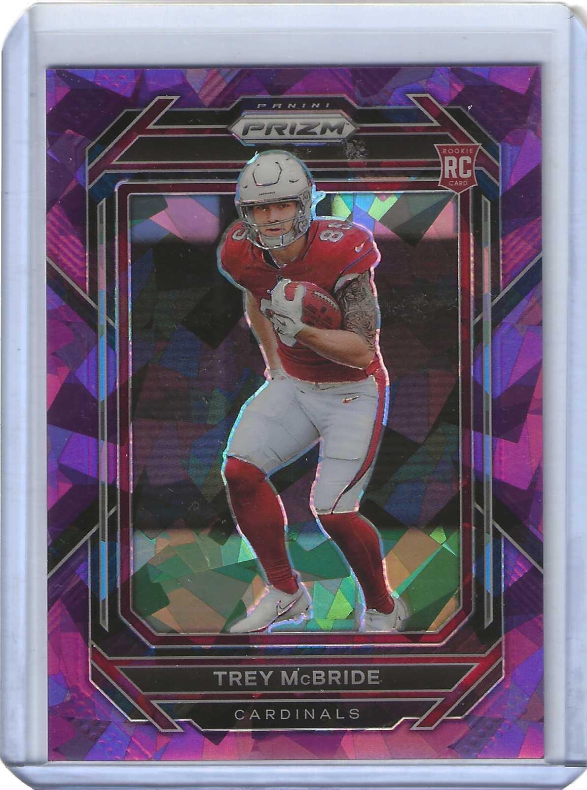 2022 Panini Prizm #327 Trey McBride Purple Ice /225