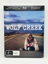 Wolf Creek Blu-ray w/ Lenticular Hard Case 2-Disc Limited Ed. Region Free NEW