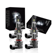 For Chevy Express 2500 Van 1996-2021 LED Headlights High Low Bulbs Kit 9005 9006