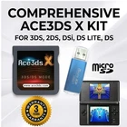 ACE3DS X SDHC For 3DS /2DS/DSi/DS Lite/DS to play NDS games Revolution Cartridge