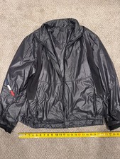 MONCLER Veste Vitari Nylon Lacque Jacket In Black 1295 MSRP, XL