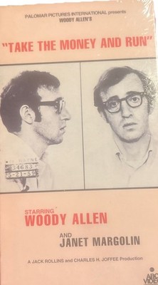 Take The Money And Run RARE ABC Video 1st Edition (1969) VHS Woody Allen SEALED!