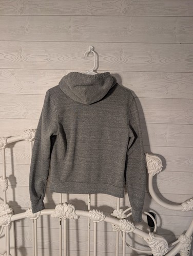 Sudadera con Capucha Aviator Nation Arco Iris Cremallera Completa Gris Para Mujer XS California EE. UU. Preppy - Imagen 7 de 7