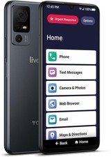 Lively Jitterbug Smart4 Smartphone for Seniors - Must Activate Lively Phone Plan